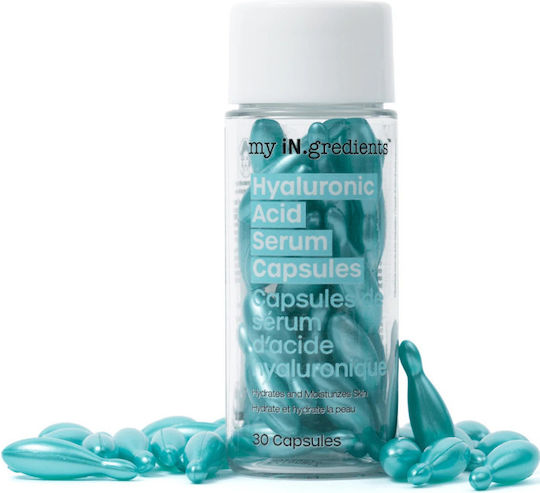 my iN.gredients Serum Hidratant pentru Față cu Acid Hialuronic 30 Bucăți