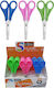 Justnote Children's Scissors for Crafts 13cm with Metallic Blade (Μiscellaneous colours) 1pcs