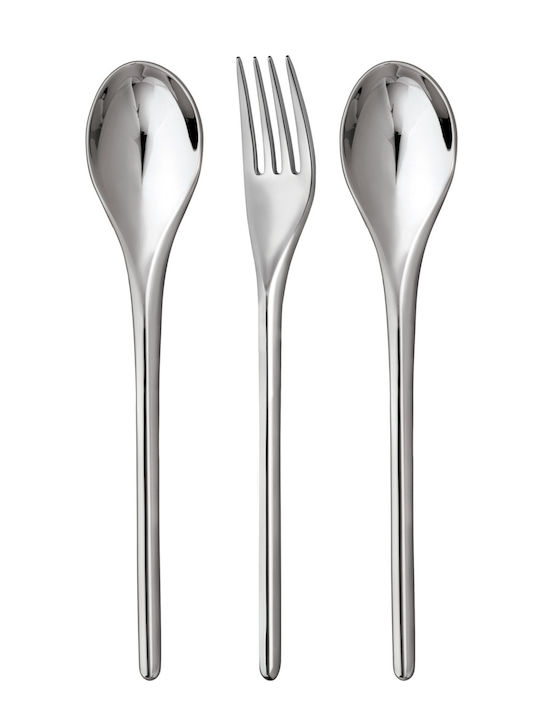 Robert Welch Rostfreier Stahl Silber BUDBR1088V/3 2 Stück
