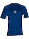 Aqualung Men's Short Sleeve Sun Protection Shirt Blue