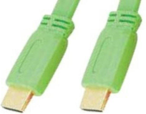 Comp HDMI 1.4 High Speed 1080p 120Hz Flat Cable HDMI Male - HDMI Male 1.5m 5 Pieces Green
