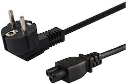 Savio Schuko - IEC C5 Cablu 1.2m Negru (CL-67)