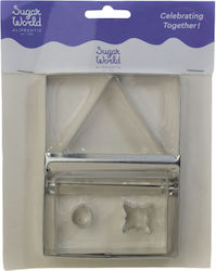 Aliprantis Metal Cookie Cutter House Set of 5 Pcs 018.70.006
