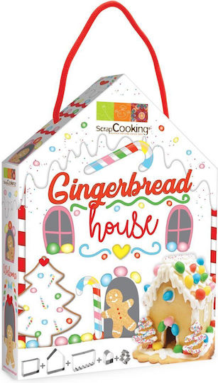 Scrapcooking Σετ Κόφτες Ζαχαροπλαστικής Σπίτι Μελόψωμο 5τμχ
