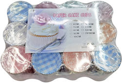 Cupcake Forme Set 100 Bucăți Ø9cm Homie 1011077 12 Bucăți