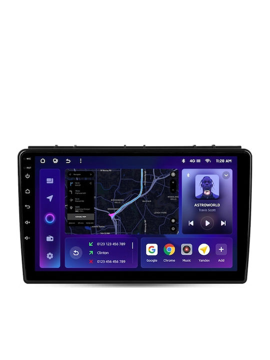 Moss M2 Car Navigation Saab 9-3 2007-2014 4+32gb 9" Ips Octa-core 1.6ghz Android 4g Bluetooth 5.1 Dsp