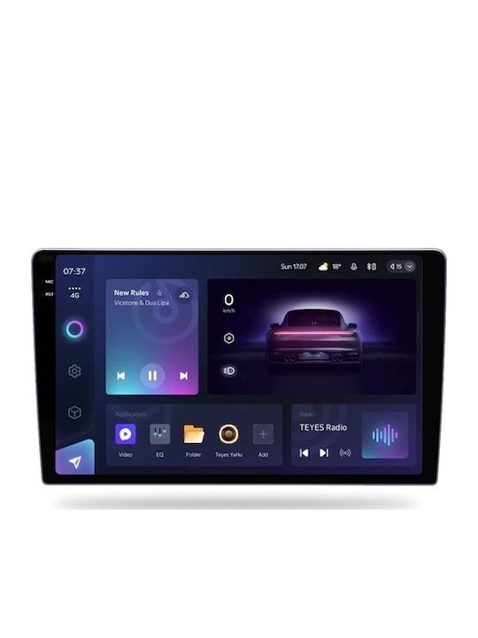 Teyes Cc3 Car Navigation 2k Split 4+64gb 9.5" Qled Octa-core 1.8ghz Android 4g Bluetooth 5.1 Dsp