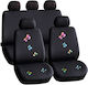Set 1 Huse Scaune Auto Universale Fluturi Carguard
