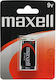 Maxell 9V Batterie Typ E 6F22 Zn 9V