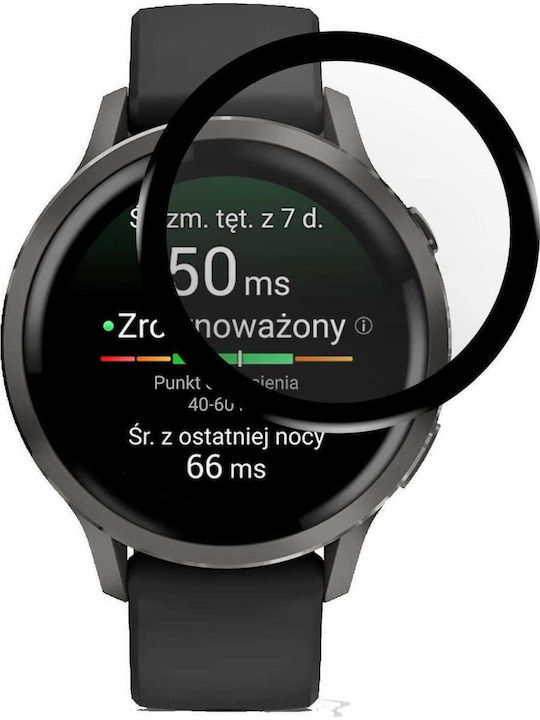 Spacecase Vollflächig gehärtetes Glas für das Garmin Venu 4 41mm 1Stück