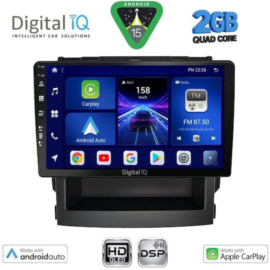 Digital IQ Car Audio System for Subaru Forester / Impreza 2019 (Bluetooth/USB/WiFi/GPS/Apple-Carplay/Android-Auto) with Touch Screen 9"