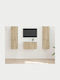 Living Room TV Unit Sonoma Oak L30xW31xH60cm