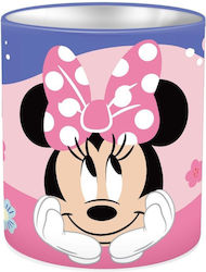 495321 Μολυβοθηκη Disney Minnie Mouse Μεταλλικη 10x11 Εκ Σετ 6 Τmx Σετ 6 Τεμαχιων