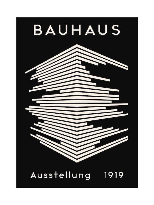 Poster Bauhaus Ausstellung 1919 Art295 30cm x 40cm