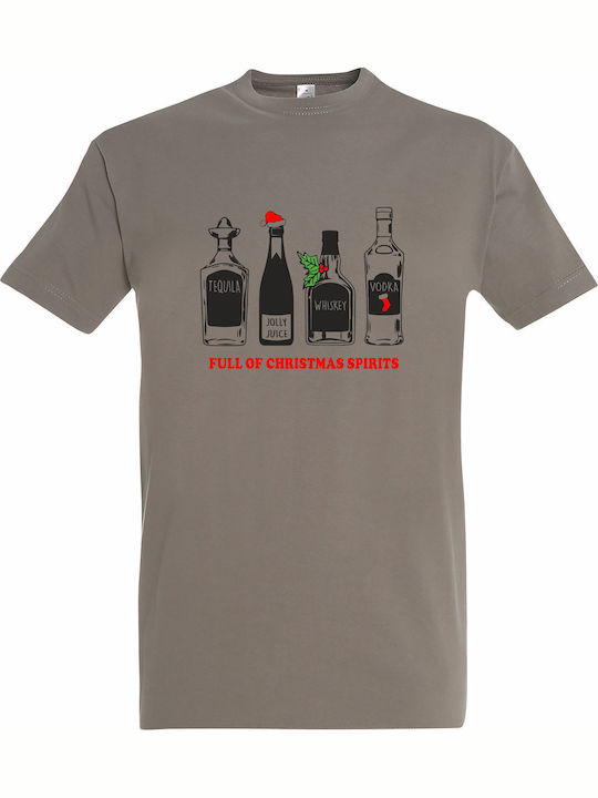 T-shirt Унисекс Full Christmas Spirits Tequila ...