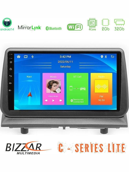 Bizzar Ηχοσύστημα Αυτοκινήτου Dodge Nitro 2007-2011 (Bluetooth/USB/AUX/WiFi/GPS/Apple-Carplay/Android-Auto) με Οθόνη Αφής 9"
