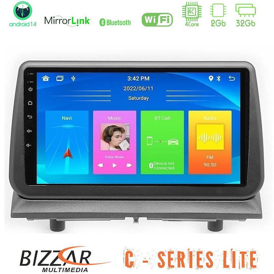 Bizzar Car Audio System Dodge Nitro 2007-2011 (Bluetooth/USB/AUX/WiFi/GPS/Apple-Carplay/Android-Auto) with Touch Screen 9"