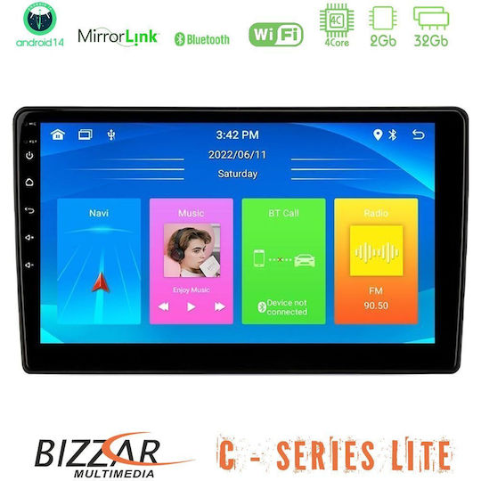 Bizzar Car Audio System for Toyota Celica / GT86 / Sequoia 2001-2004 (Bluetooth/USB/AUX/WiFi/GPS/Apple-Carplay/Android-Auto) with Touch Screen 9"