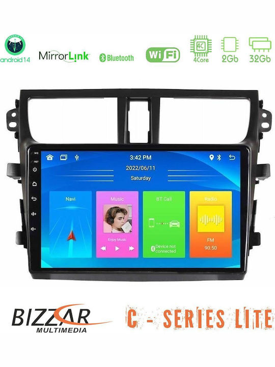 Bizzar Автомобилна Аудио Система (Блутут/USB/AUX/WiFi/GPS/Apple-Carplay/Android-Auto) с Тъчскрийн 9"