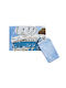 Beboulino Dreams Baby Sheets Set Crib Cotton Blue 105x170cm 2pcs