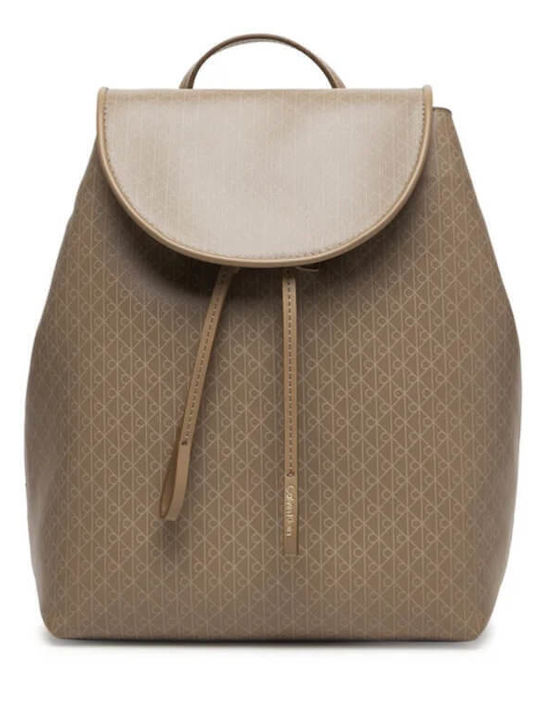 Calvin Klein Дамска Раница Taupe