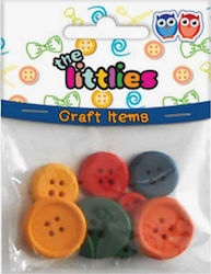 The Littlies Holzhandwerksdekoration 24 Stück (Verschiedene Designs)