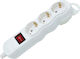 KCG03MK Power Strip with Surge Protection 3 Positions with Switch without Cable 5pcs