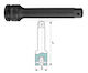 Impact Extension 3/8'' 3/8''