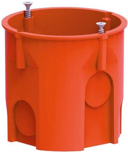 Eurolamp Elektrisches Gehäuse IP20 in Orange Farbe 151-25324