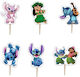 Photo Booth Prop για Party με Θέμα "Lilo & Stitch" Σετ 6τμχ P25917