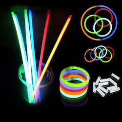 Set 50 Batoane Luminoase Brățară Glow Stick Set 50 Batoane Luminoase Brățară Glow Stick