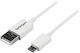 StarTech Regulär USB 2.0 auf Micro-USB-Kabel Weiß 2m (USBPAUB2MW) 1Stück