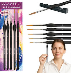 Maaleo Set Kunstpinsel 5 Stück