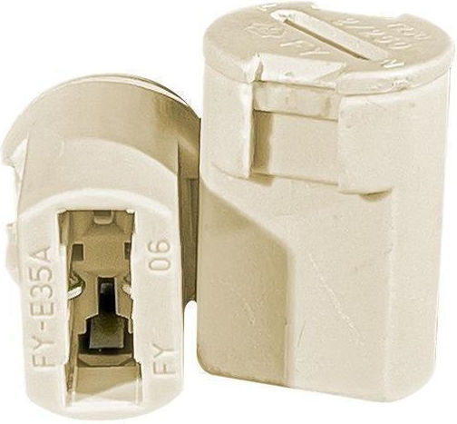 Elvhx Socket Extension for Socket G9 in White color Set 1pcs 2929