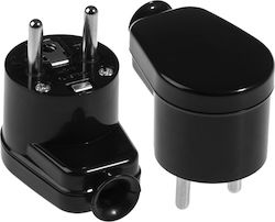 AWTools Stecker Stecker-Adapter Schwarz