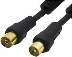 Lancom Cablu De Antenă Coaxial De Sex Masculin - Coaxial De Sex Feminin Negru 1.5m Lancom Cablu De Antenă Coaxial De Sex Masculin - Coaxial De Sex Feminin Negru 1.5m