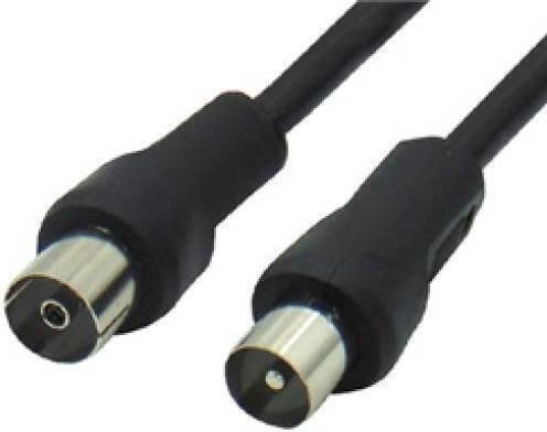 Comp Kabelantenne Koax-Stecker - Koax-Buchse (02.006.0040)
