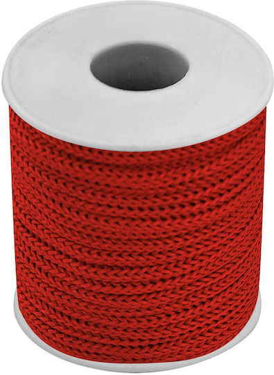 Justnote Schnürsenkel Rot 3mm x 20m