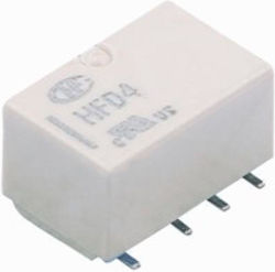 Hongfa Relay Subminiature 2P 3V DC 1A SMT HFD4/3-SR Tape Hongfa Pieces: 20 01.077.0813