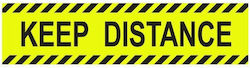 Next Mandatory Sign Keeping Distances 05998------3