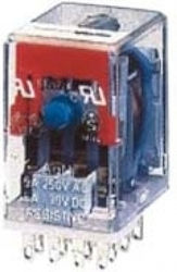 Carlo Gavazzi Βιομηχανικό Ρελέ Λυχνίας 48V 10τμχ 01.077.0151
