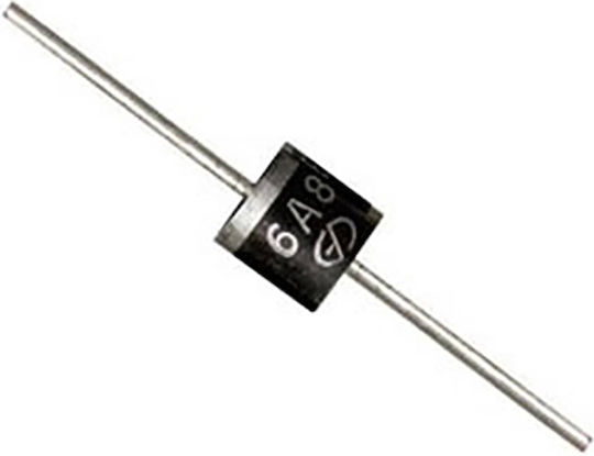 Diode Gleichrichter mit Spannung 800V und Stromstärke 6A 1Stück 01.011.0065