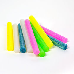 Hot Melt Klebestifte 11 X 100 Mm Fluoreszierende Farben 10 Stück Pack