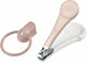 Beaba Baby-Nagelknipser Rosa 2Stück