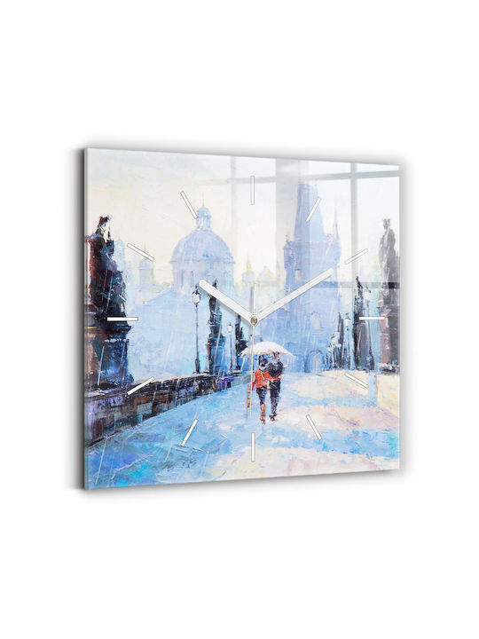 Tulup Silent Wall Clock White 30x30cm