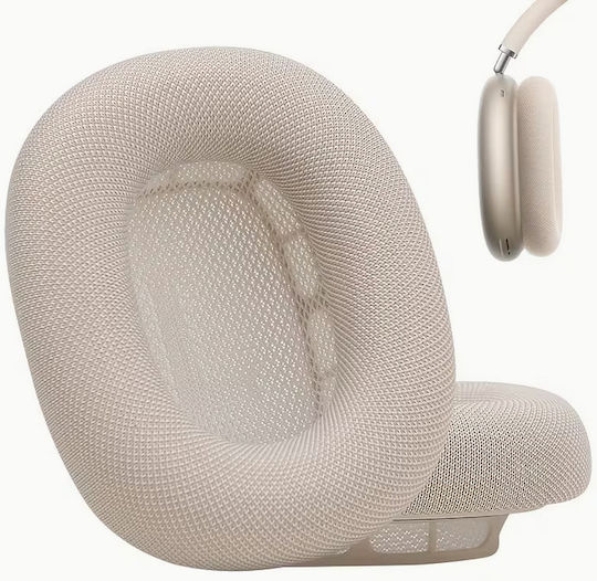 Ανταλλακτικά Μαξιλαράκια Apple Airpods Max 2 Ζεύγος Starlight Συμβατά
