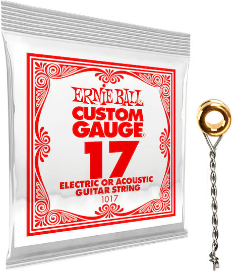 Ernie Ball Einzel Stahl Laouto-Saiten 17" Kugelkopf