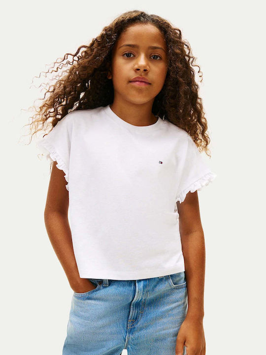 Tommy Hilfiger Bluza Pentru Copii Cu Mâneci Scu...