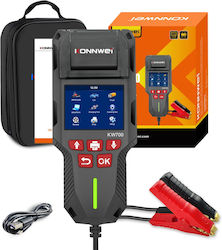 Digitaler Relais-Tester für 12V 24V Automobil- und Schifffahrzeuge, Batteriebetriebener Relaisanalysator mit hintergrundbeleuchtetem LCD-Display, kompakt 14cm