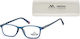 Montana Eyewear Reading Glasses +1.50 in Blue color